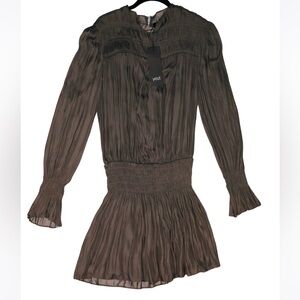 NWT_Pleated Drop Waist Mini Dress_NWT